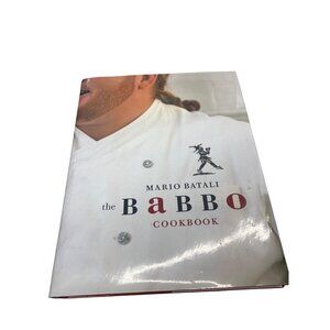Mario Batali "The Babbo Cookbook" Hardcover First Edition Cookbook 2002